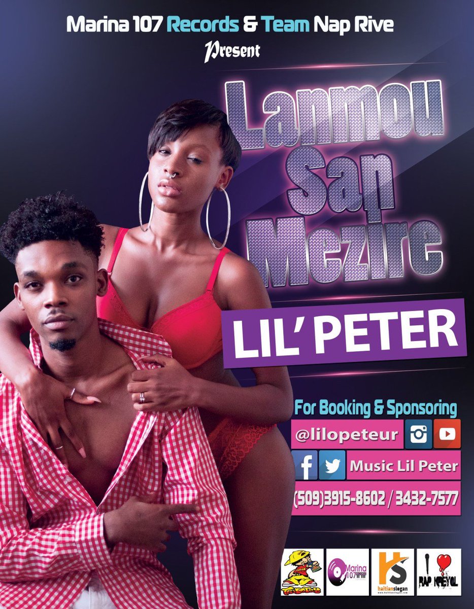SaTouHitPromo's tweet photo. Lanmou San Mezire – Lil Peter https://t.co/y2z3y6aFMO https://t.co/qxn1YbGEaO