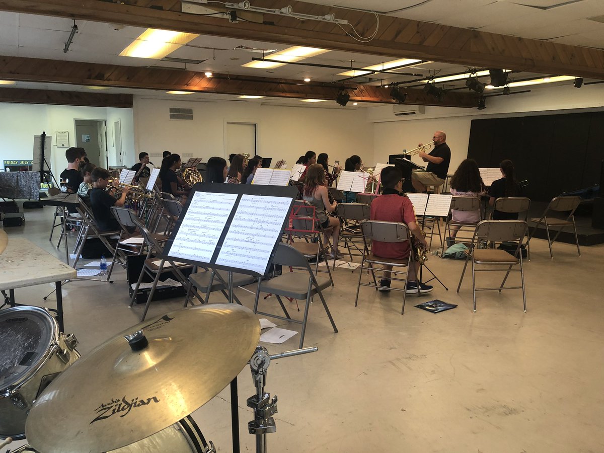 band_mcabral's tweet photo. Arts on the Lake #summerband #day3 #concerttomorrow #7pmconcert #itsgoingtorain #concertinside #joinus https://t.co/pP3CgrGO42