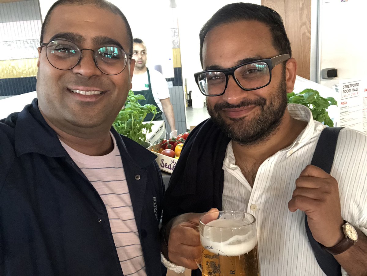 MitalMorar's tweet photo. My best pals and surprise support from down South and the Midlands 

@stonespar 
@Kashkhera 
@JMLowman 
@hitenmitha 
@Shailen_Mistry 

Opening @stretfordFH today https://t.co/XJwLGjkfNh
