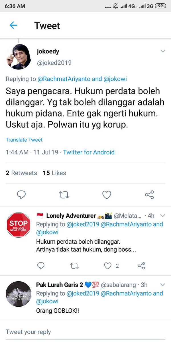 CerminAir's tweet photo. @joked2019 @jokowi Hwahahahahahahaha.... https://t.co/aTTHDIVynv