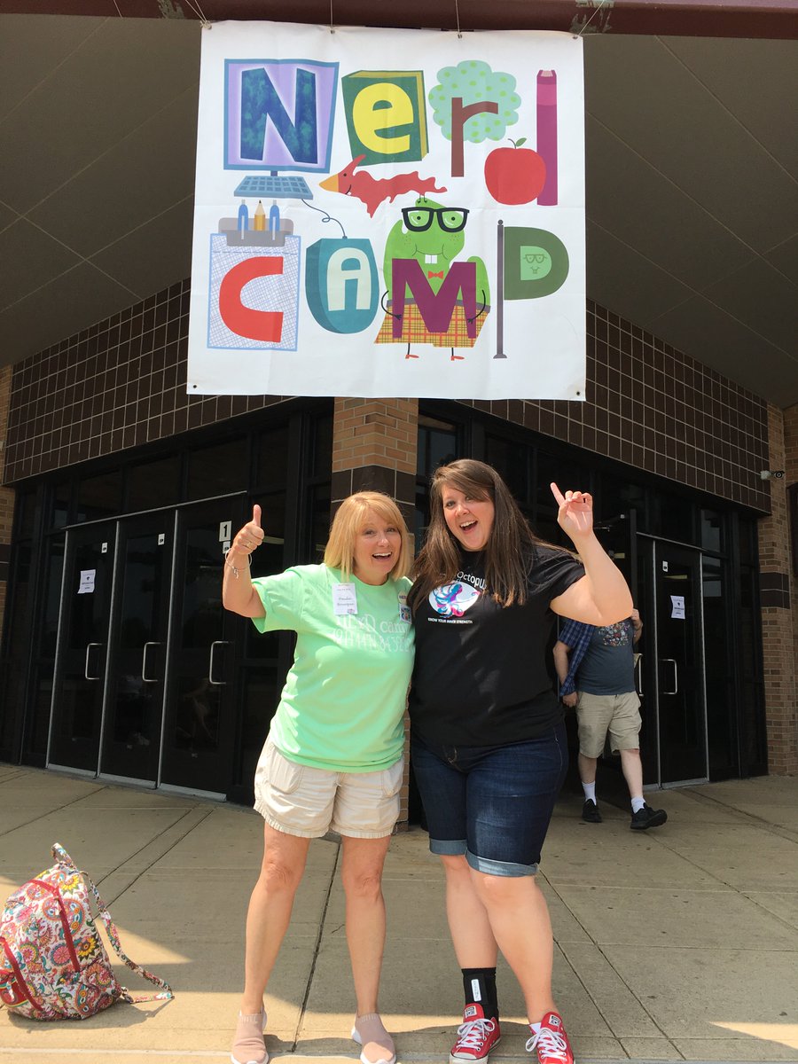 nbctsofmaine's tweet image. @LitCoachLady &amp;amp; @guerrette79  at #nerdcampmi2019 Learning, sharing, and presenting among the almost 2,000 kidlit folks in Parma, Michigan! #NBCTStrong #nbctsofME #TeachersLeading