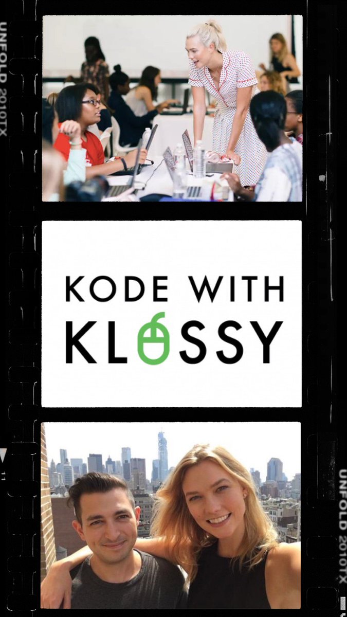 Career Pivot 3️⃣ In 2014, <a href="/karliekloss/">Karlie Kloss</a> took a two-week pre-college program, led by <a href="/aviflombaum/">Avi Flombaum</a>, to learn how to code at The Flatiron School in Lower Manhattan. This experience inspired Karlie to launch her first non-profit organization, <a href="/kodewithklossy/">Kode With Klossy</a>.