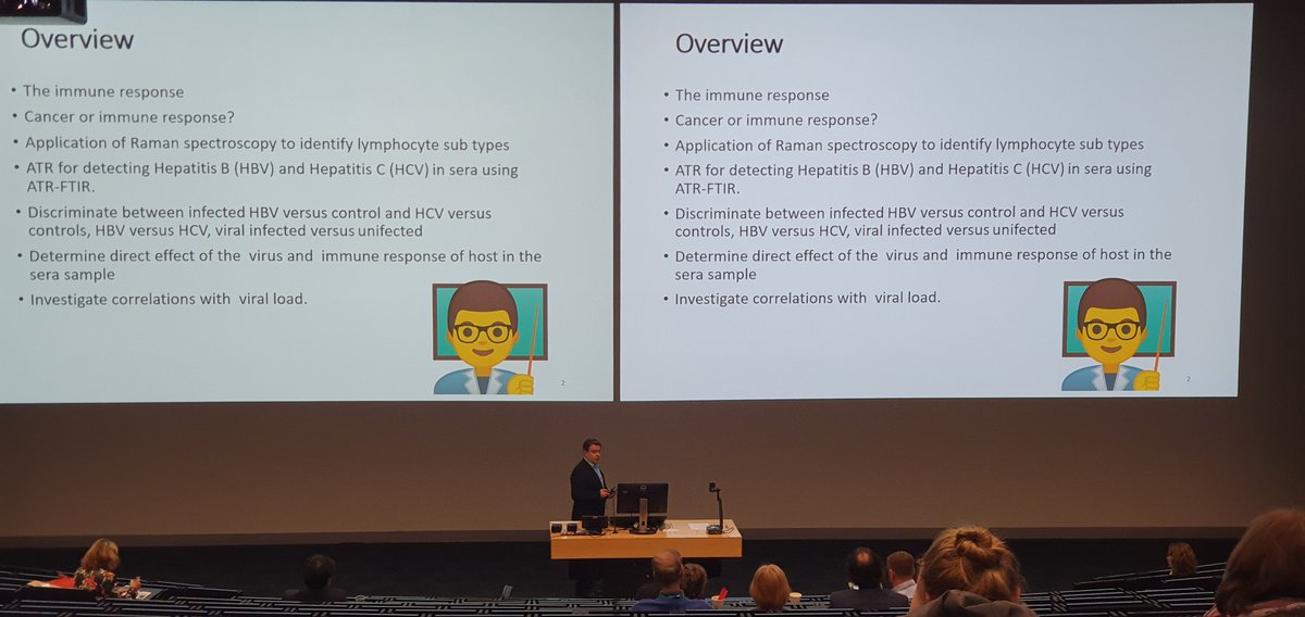 Congratulations on an excellent talk <a href="/WoodBayden/">Bayden Wood</a>, "Spectroscopy goes viral: point-of-care detection of viral and immune factors directly from blood using ATR-FTIR spectroscopy"!

#ICAVS10 #FTIR #Spectroscopy #diagnostics #blood #hepatitis