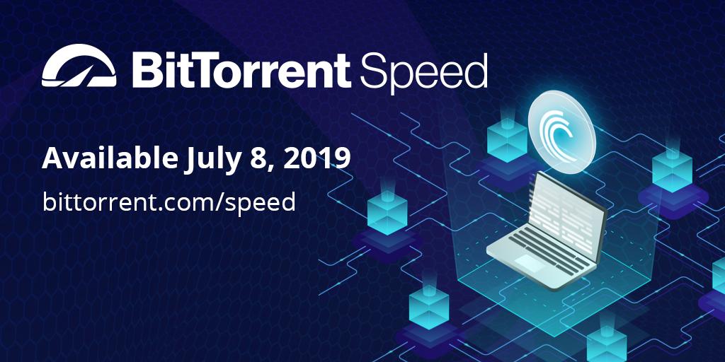utorrent's tweet photo. Have you had a chance to experience the first version of #BitTorrentSpeed yet? Go to https://t.co/uFeE3zOhBp to check out our new product and contact us at bttfeedback@tron.network if you have any feedback or questions! $BTT #BTT https://t.co/oZAld9Yl7b