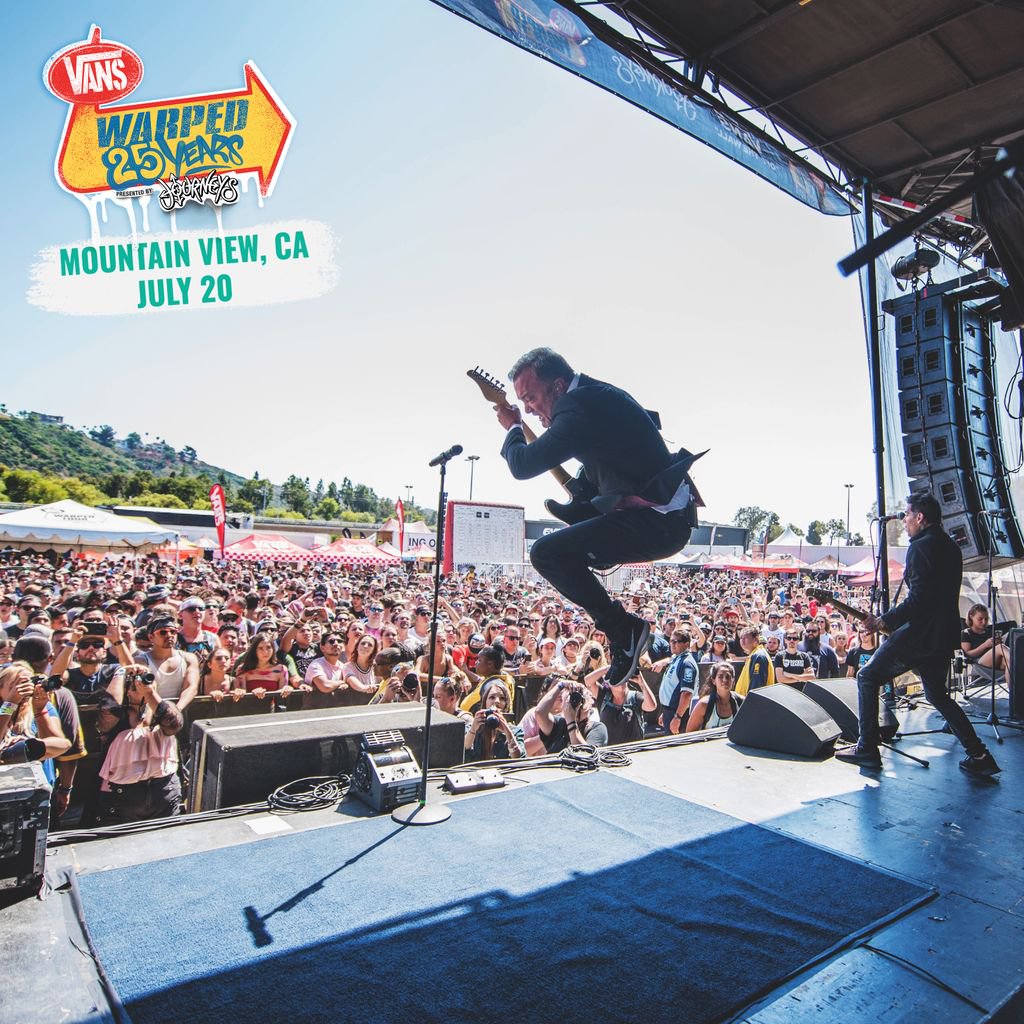 Hola Vueltas y vueltas píldora Vans Warped Tour on Twitter: "🚨 MOUNTAIN VIEW UPDATE 🚨 our friends in  @goldfingermusic have been with us since the '96 Warped Tour, so it made  perfect sense to bring them back