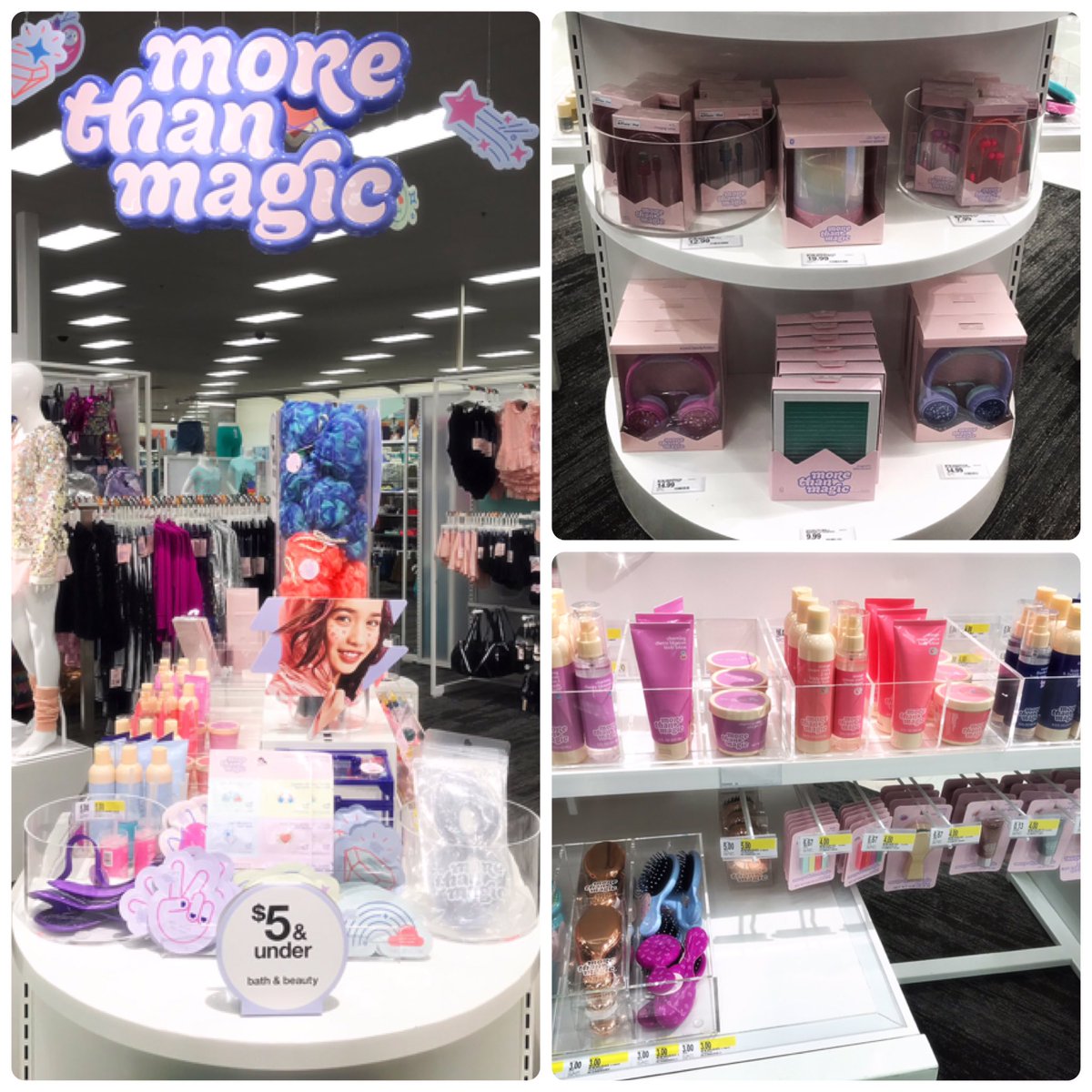 taramarek's tweet photo. #MoreThanMagic now at @target . #BeingYouAlwaysSparkles #Target #BrandLaunch #T1823 #TargetHowell @TLabau https://t.co/GXKVTWs1JD