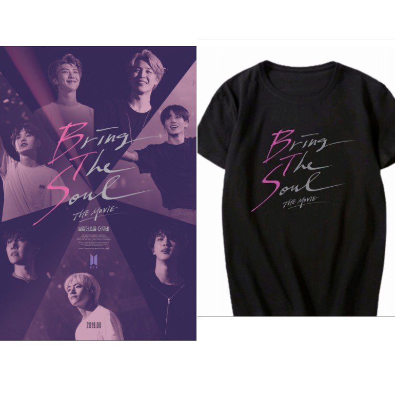 ArihT18's tweet image. Hey Army out there 💜

Are you ready to BRING THE SOUL?

We too! Buy your very own BTS Bring The Soul : The Movie T-shirt with us🤩

PREORDER OPENS NOW
👉At the cheapest price RM20 only. 
Let us light up the night💜
#BringTheSoulTheMovie 
#BTSARMY
#6yearswithARMY
@BTS_twt