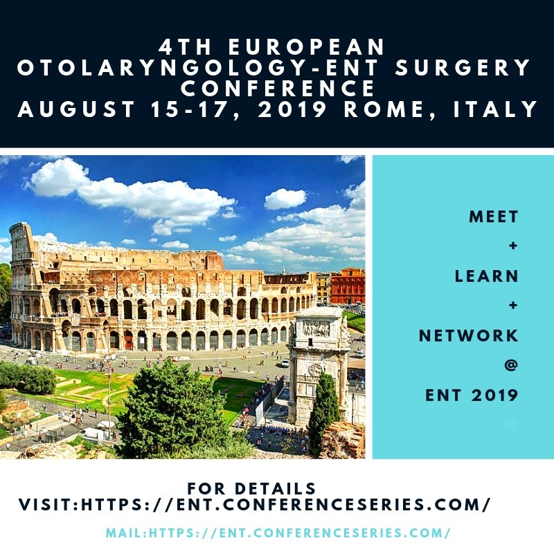 entmeet's tweet photo. Abstract proposal call for ENT conference 2019. submit abstracts for #Ear  #Nose  #Throat  #neurotology  #Laryngology   #Neck  #Middleear  #nasaldisorders #Sinus
Grab the few speaker slots @ ENT conference 2019 https://t.co/EQ6Vd15Zkz
