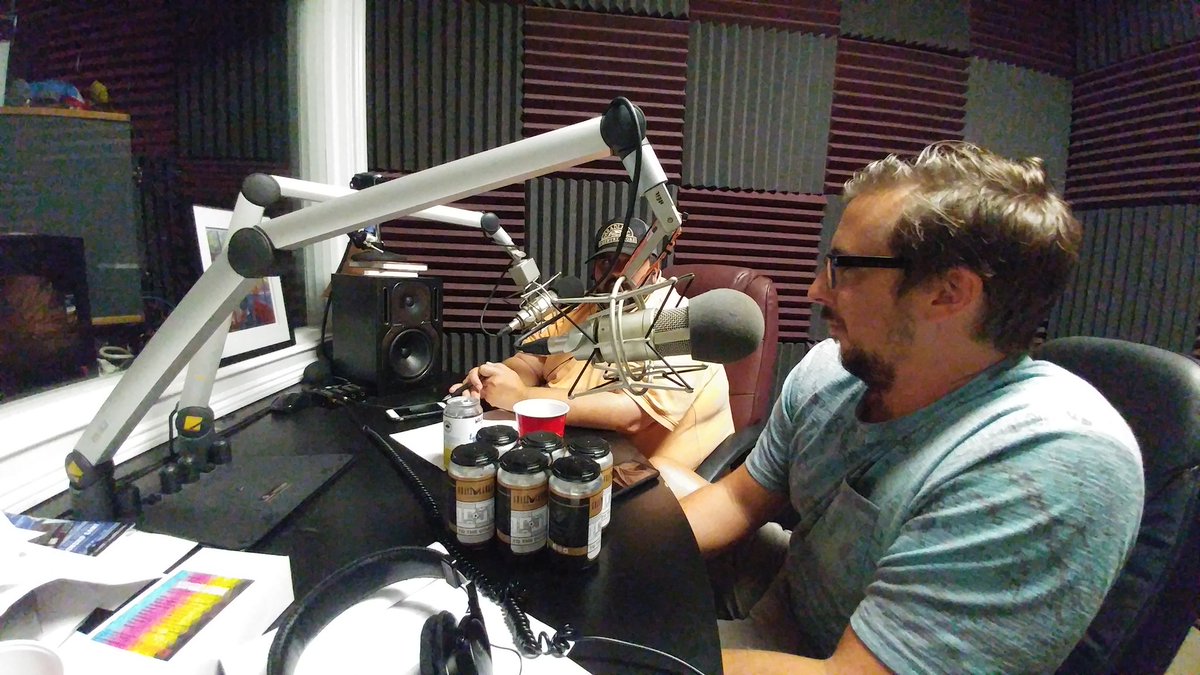 Welp ... today was a tough one, y'all. 

<a href="/GrassLandsBrew/">GrassLands Brewing Co</a> owner <a href="/GabeGrass/">Gabe</a> - our VERY 1st guest on our VERY 1st <a href="/979ESPNRadio/">Tallahassee's Sports Monster</a> show almost a year ago when we launched - was back today for his final interview as a #TLHBrewer.

Was great to see him. But it was hard to say goodbye. 😥
