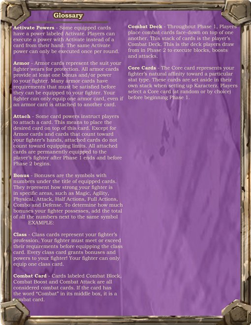 Landrattllc's tweet photo. The Glossary is becoming very extensive. The goal is to know everything about that keyword by just looking it up! 

Which format is easier to read for you? Which one you more quickly find the word you want?

Any help is appreciated. Thank you!

#indiedev #cardgame https://t.co/3Q7CQoZ7Ph
