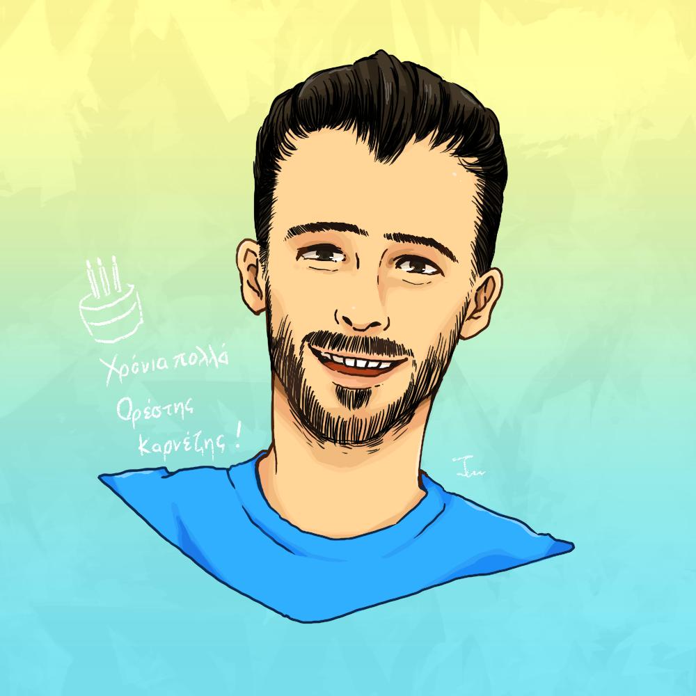 Happy birthday Orestis    