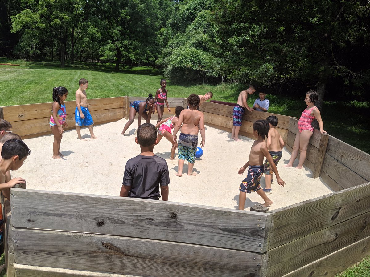 LastellaStacey's tweet image. What a fun day @cymca_nj Matawan Campers had visiting our Y Camp Zehnder #gagapit #hikingandnature #towerchallenge #swimming 😎