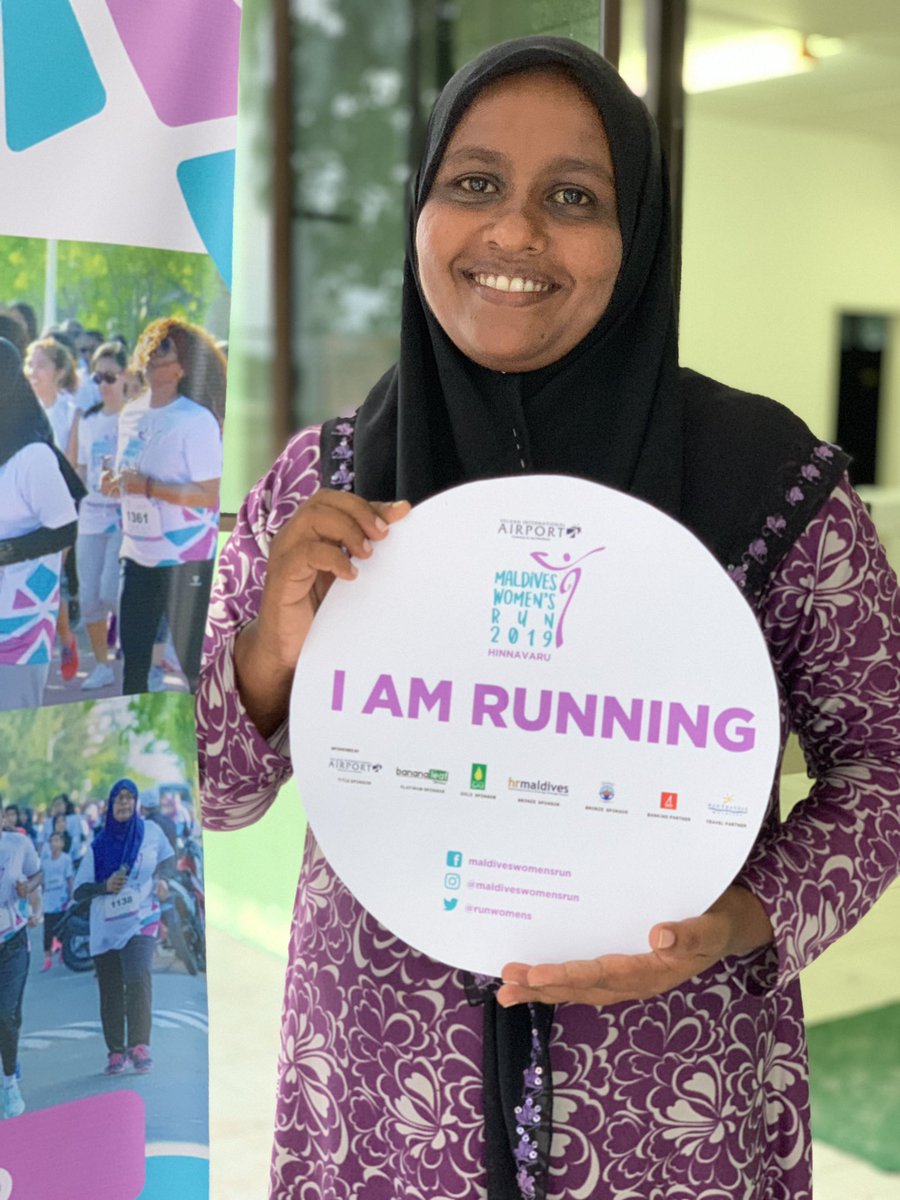 RunWomens's tweet photo. Pretty Ladies from Hinnavaru are so ready for “Maldives Womens Run Hinnavaru” 😊👊🏼 https://t.co/mP4ZLHOJKr