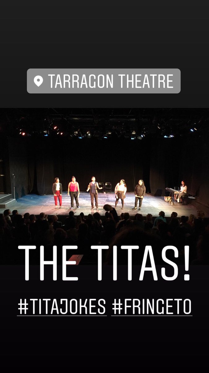 DanCanThinks's tweet photo. Yaaasss 🇵🇭🇵🇭🇵🇭
#FilipinxFringe
#FringeTO
#TitaJokes
👏🏽👏🏽👏🏽 https://t.co/7GbJZkPE1x