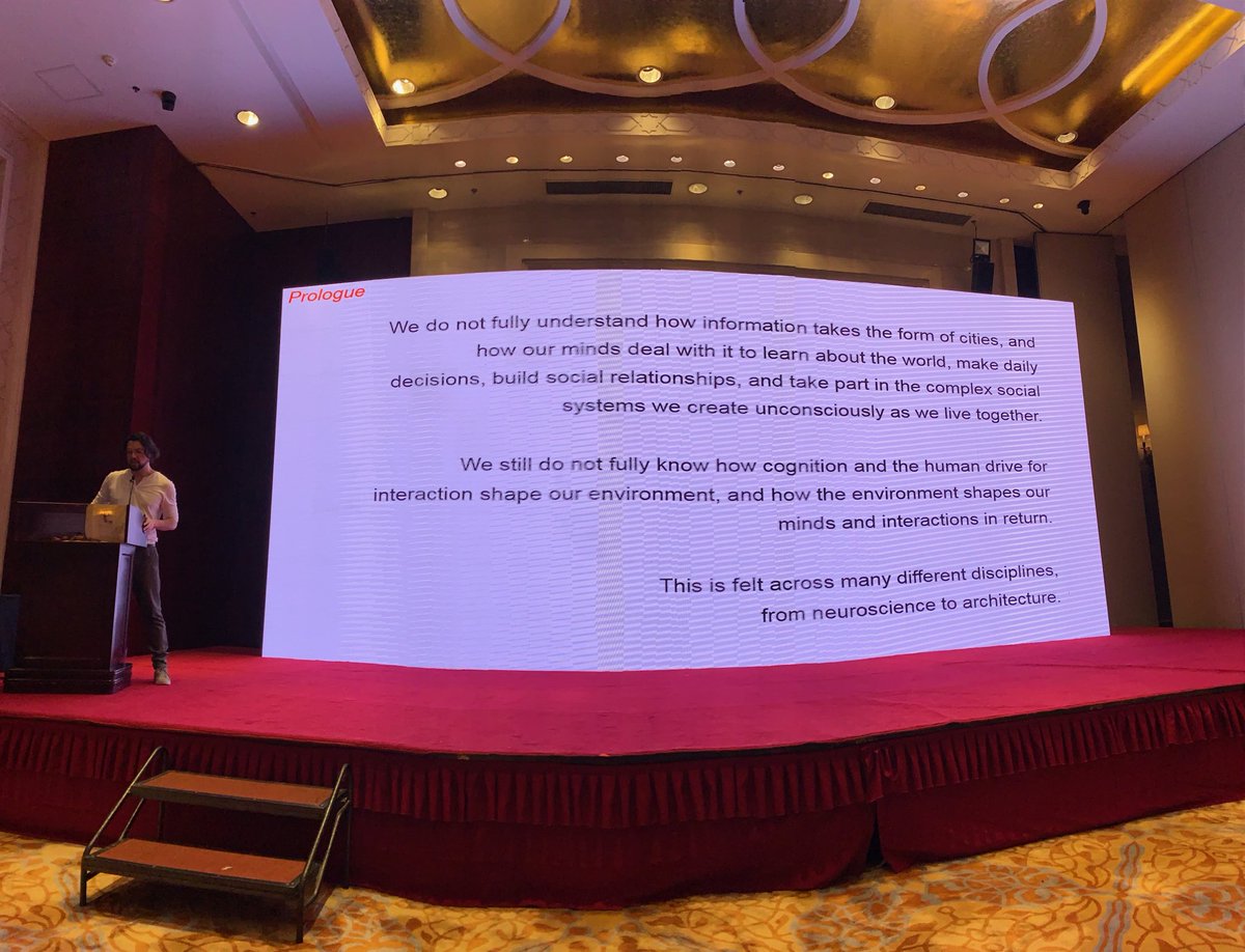 alanpenn's tweet image. Vinicius Netto on information and cities, physics and society. #SpaceSyntax12