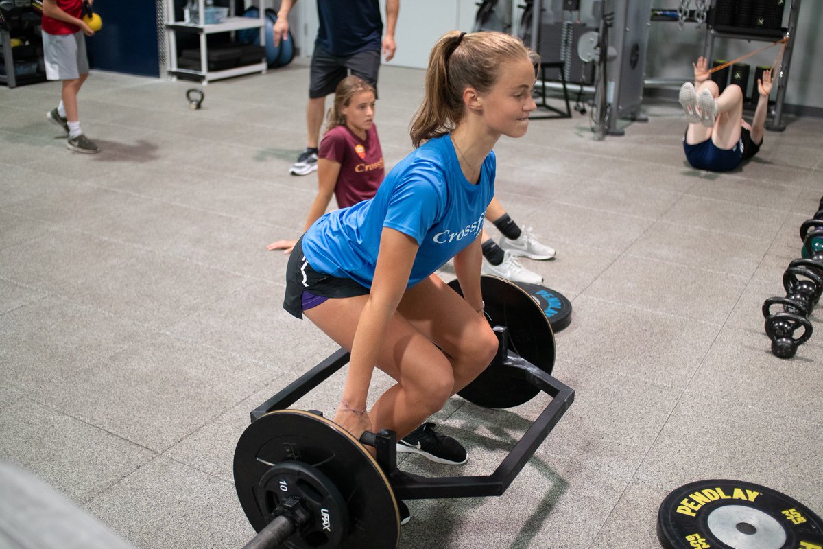 F10Performance's tweet photo. US U-18 Women's National Team member and @CrossfirePrmr player, Sally Menti, and sister, Anna, training in the FFT program. Nothing can hold them back! #createaforce #uswnt https://t.co/caRmYWeXHA