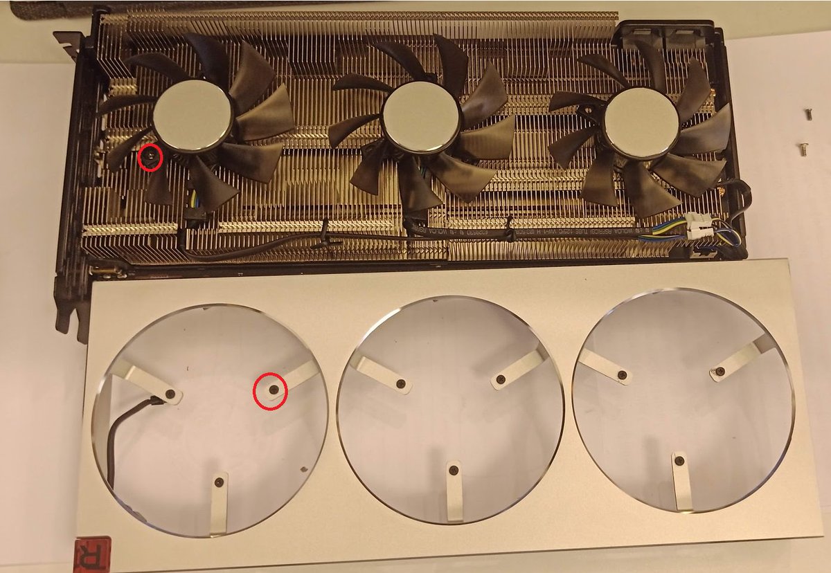 Removed the fan shroud from <a href="/AMD/">AMD</a> Radeon VII. I can decrease my GPU temp up to 20 Degree Celsius.