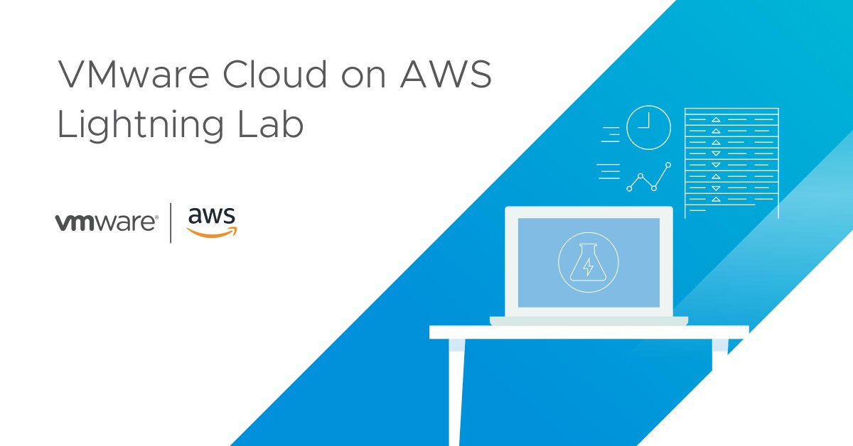 vmwarecloud's tweet image. Looking for the fastest, easiest way to try a best-in-class #HybridCloud solution for yourself? Our new 30-minute #VMWonAWS #LightningLab has everything you need to get started today. bit.ly/2XIodgl