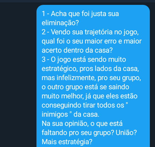 PsicaBrooke's tweet photo. @Bonderenault4 foi nosso  eliminado de segunda e ele soltou o verbo em nossa entrevista. 

" minha eliminação foi injusta porque a @amandysincera tinha que sair primeiro " 
#Friends4 
@Friendsreality @Ricksantosof https://t.co/8UTWNwhqgP