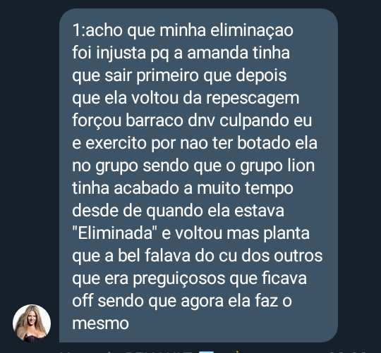PsicaBrooke's tweet photo. @Bonderenault4 foi nosso  eliminado de segunda e ele soltou o verbo em nossa entrevista. 

" minha eliminação foi injusta porque a @amandysincera tinha que sair primeiro " 
#Friends4 
@Friendsreality @Ricksantosof https://t.co/8UTWNwhqgP