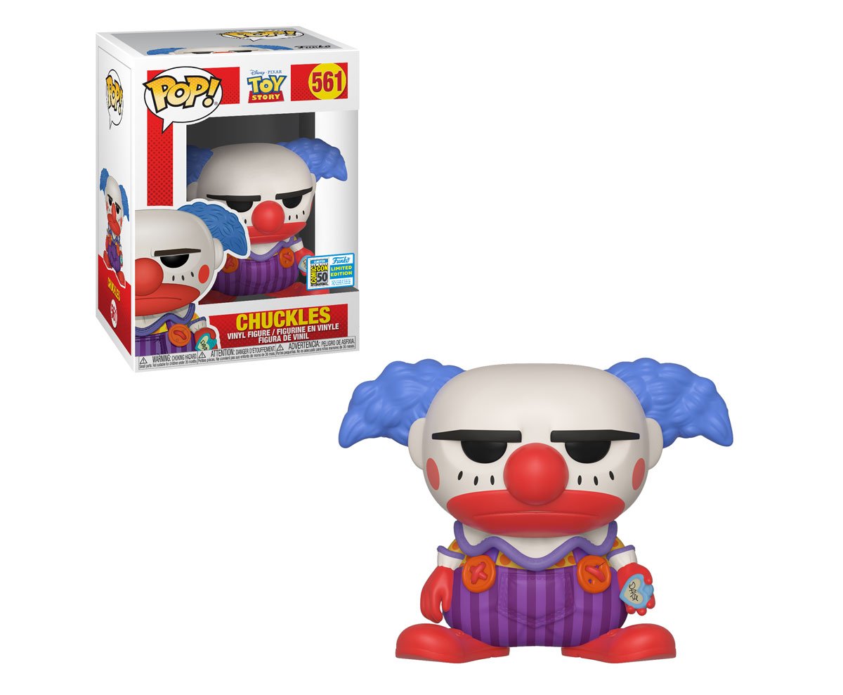 RT &amp; follow <a href="/OriginalFunko/">Funko</a> for a chance to WIN a #SDCC2019 exclusive Chuckles Pop!
#FunkoSDCC #SDCC50 #ToyStory