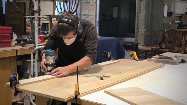 Everyone - meet Steve. 
He’s the guy responsible for all the beautiful woodwork that is (and will be) in The Backstage Van. He’s also been a huge help with many of the other build-related tasks up to this point.
Now that the bench seats are finished (minus the back rests) an…