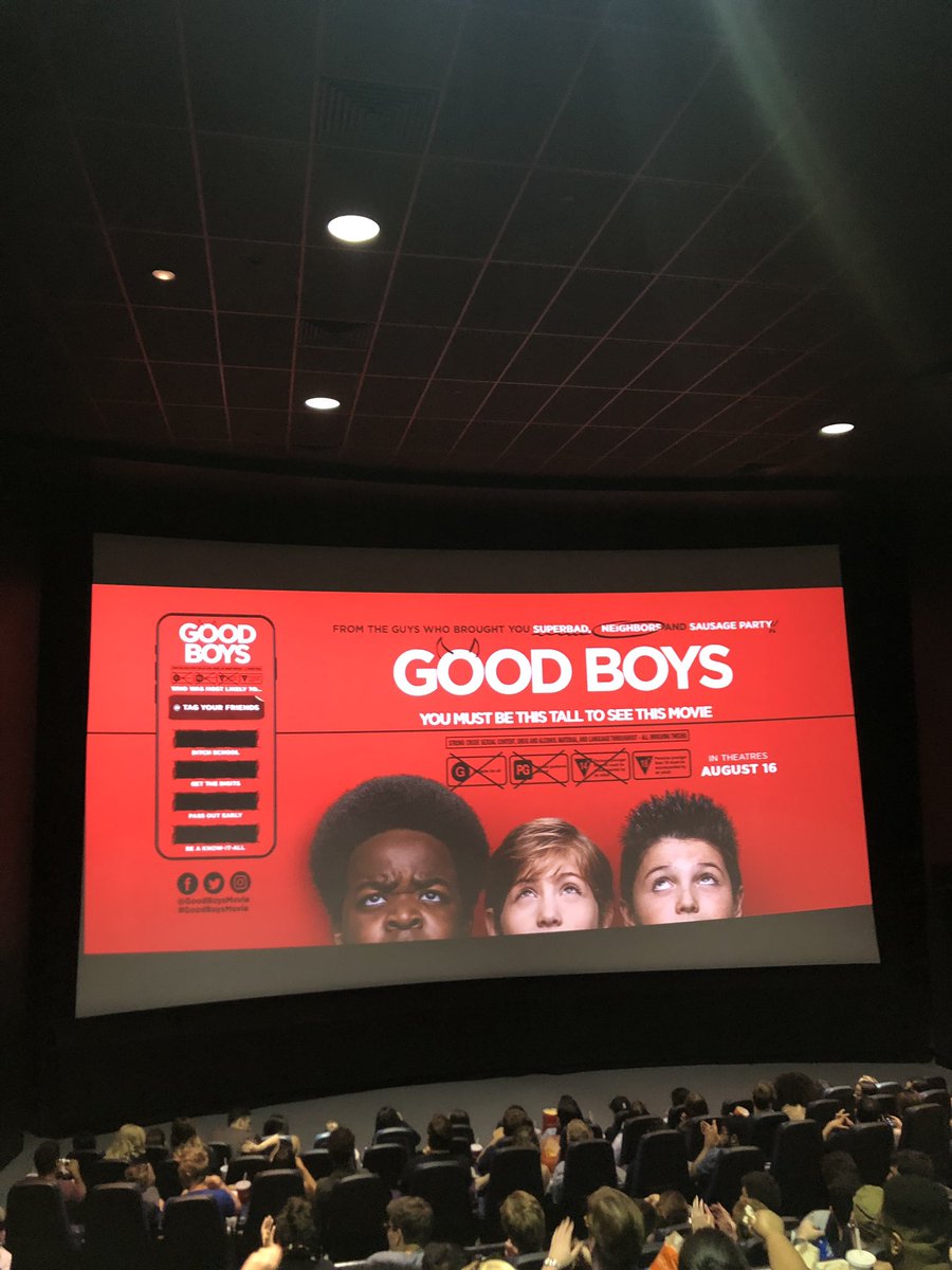 mariaevaaa's tweet photo. Thanks to @mikecuncins I got to see an advanced screening of #goodboysmovie 😂 once again @Sethrogen you have exceeded my expectations and made me die of laughter 🙏🏼😂 https://t.co/ebYEW1oFGT
