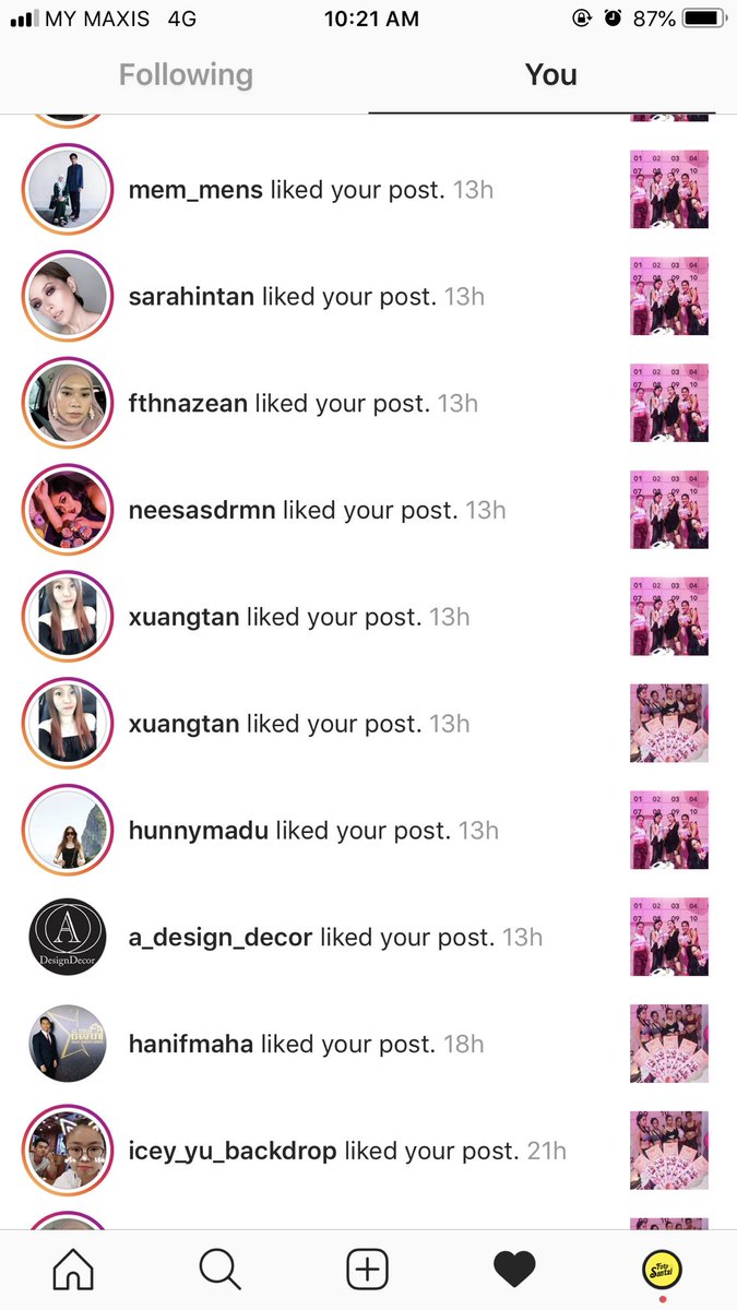 Hazizimh's tweet photo. Hunny madu liked aku punya post uwu #internthings https://t.co/SipRrLFxvQ