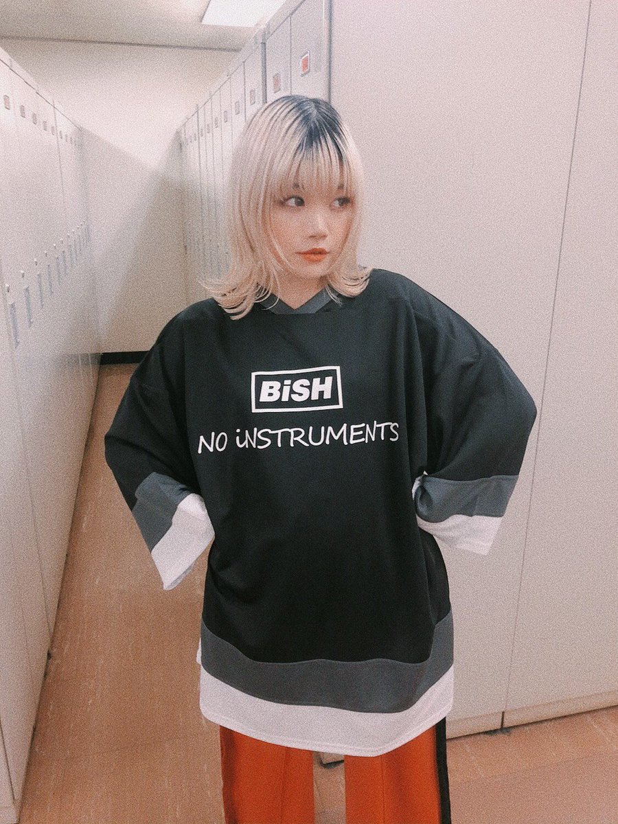 希少 受注生産 【BiSH】ホッケーシャツ アユニD 希少 受注生産 【BiSH】ホッケーシャツ アユニD