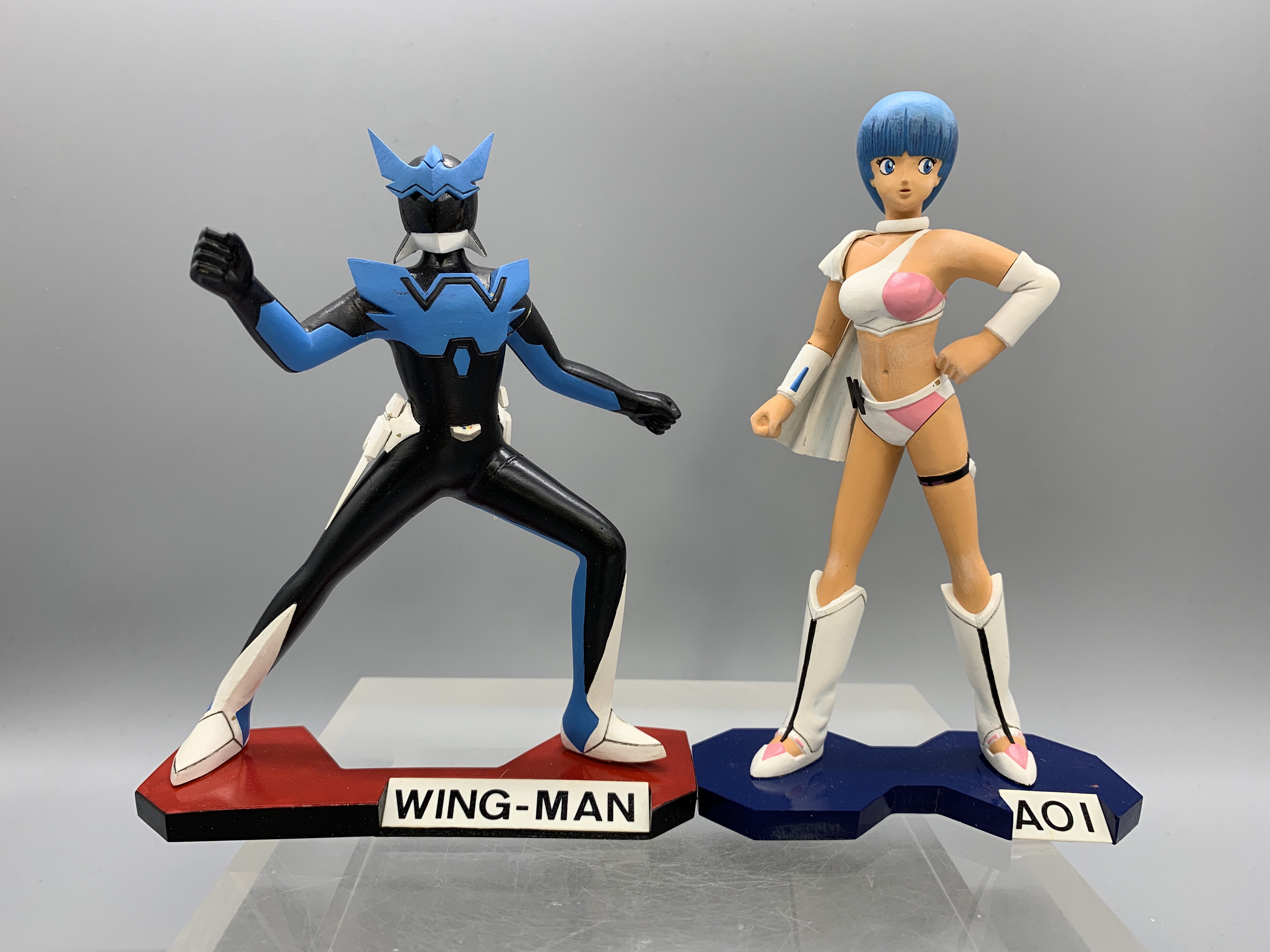 バンダイ パーソナルモデル ウイングマン あおい セット 未組立