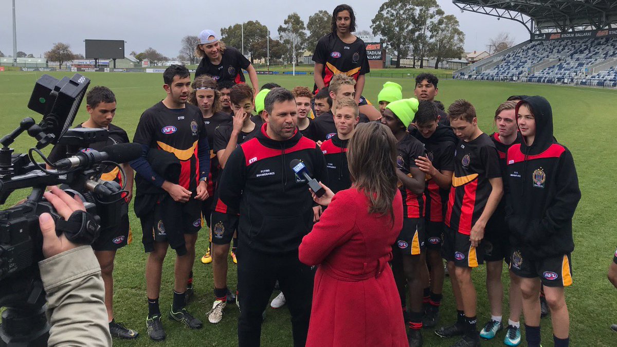 MARS Stadium and the GWV Rebels proudly hosted the Australian Flying Boomerangs U-15 Boys Team today for a training and education session. Plenty of Talent on display! 🏉