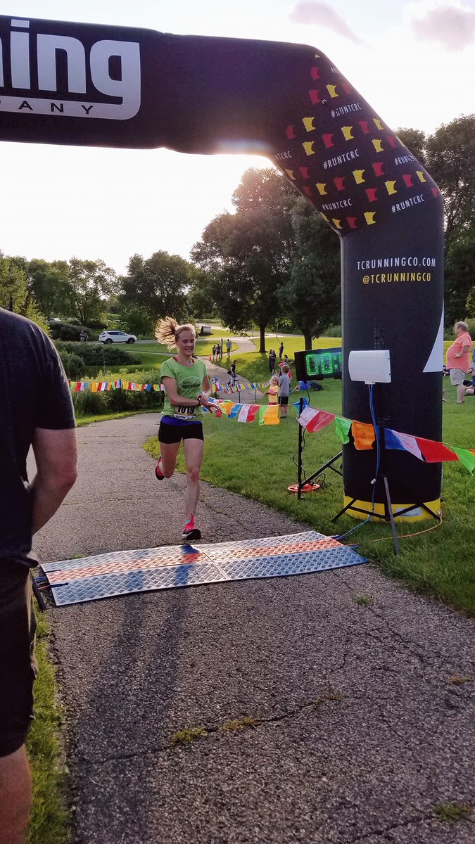 Congrats to our Mile To Marathon's Margaret Ludick on making it 2 for 2 at the #EndlessSummerTrailRunSeries races winning the #Lebanon7mile race tonight in 45:21. 
Great job Margaret, especially after last nights #TrackTuesdayworkout.
See you on the roads...or trails!
#Coach Ron