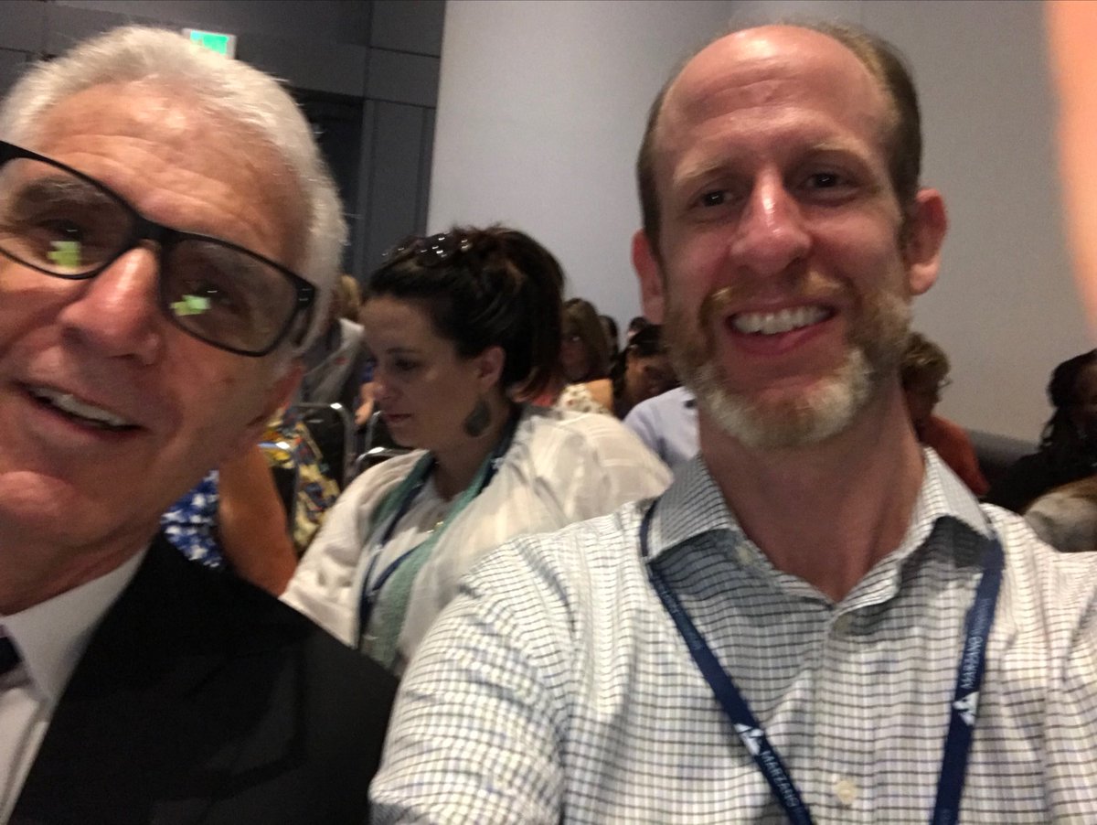 4Sergiovanni's tweet photo. When you go to the High Reliability Summit and @robertjmarzano invites you to sit next to him in a session #PLC #teaching #thankyou #awesome #ecisd ⁦@ECISDtweets⁩ https://t.co/dtEEO2zDFA
