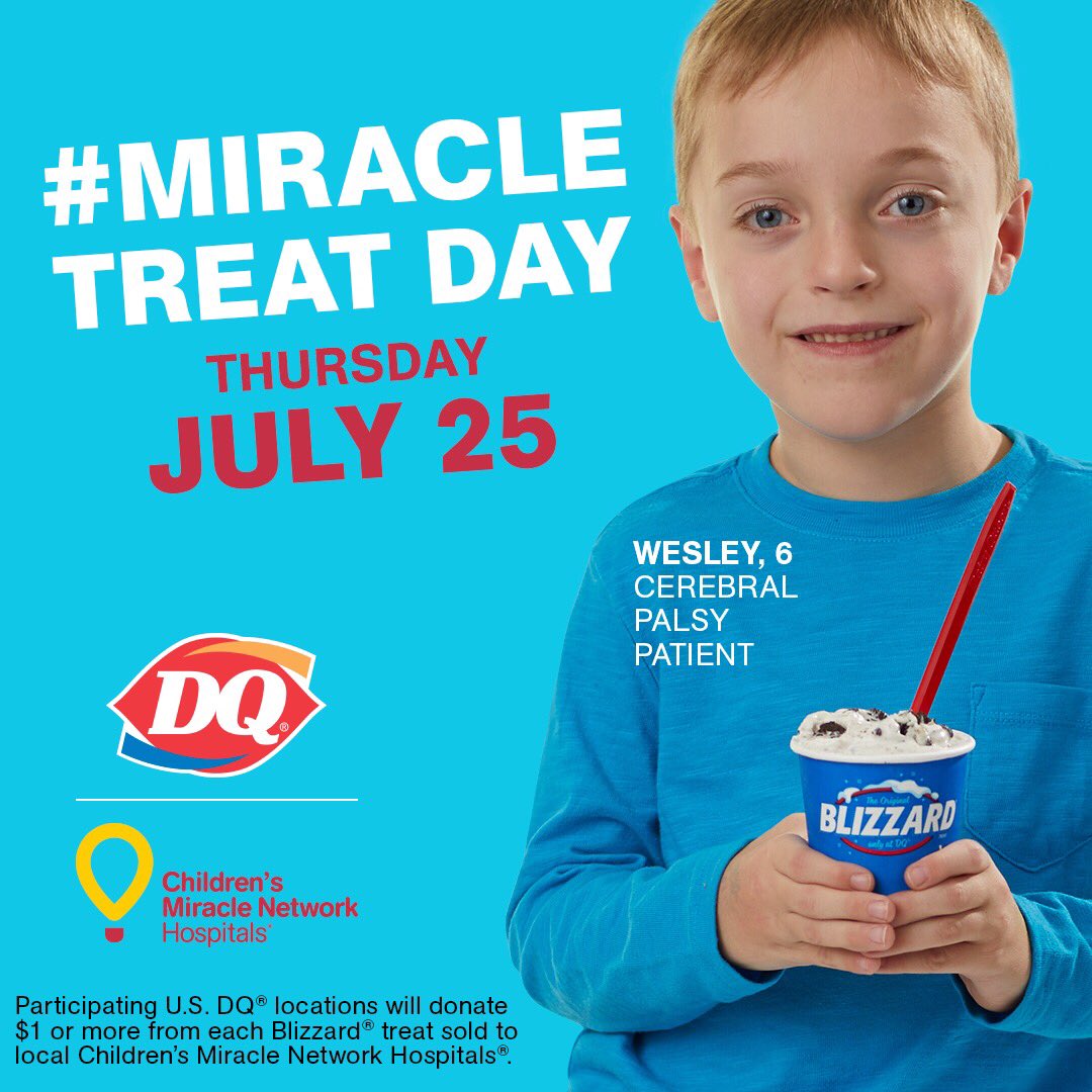 DanceMarathonLU's tweet photo. Dance Marathon programs are invited to participate in the #DM4MiracleTreatDay contest by posting a photo celebrating Miracle Treat Day to Twitter, Facebook and/or Instagram on July 25, 2019. Posts must include #MiracleTreatDay and #DM4MiracleTreatDay. https://t.co/dLQekVIRDl