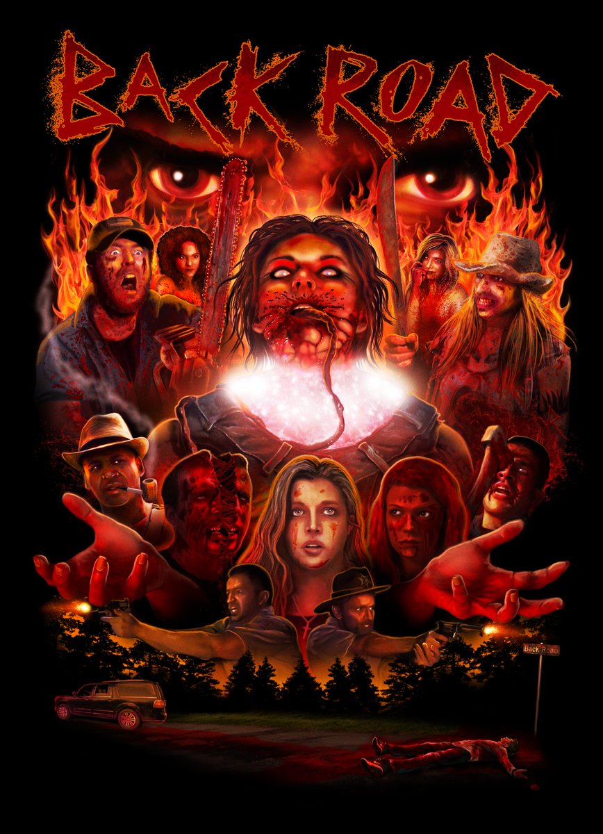 backroadmovie's tweet photo. Get a look at the Back Road Poster before #Twitter Bans Us! #Rabid @twisted_twins #BackRoad https://t.co/mzESrnwZvf