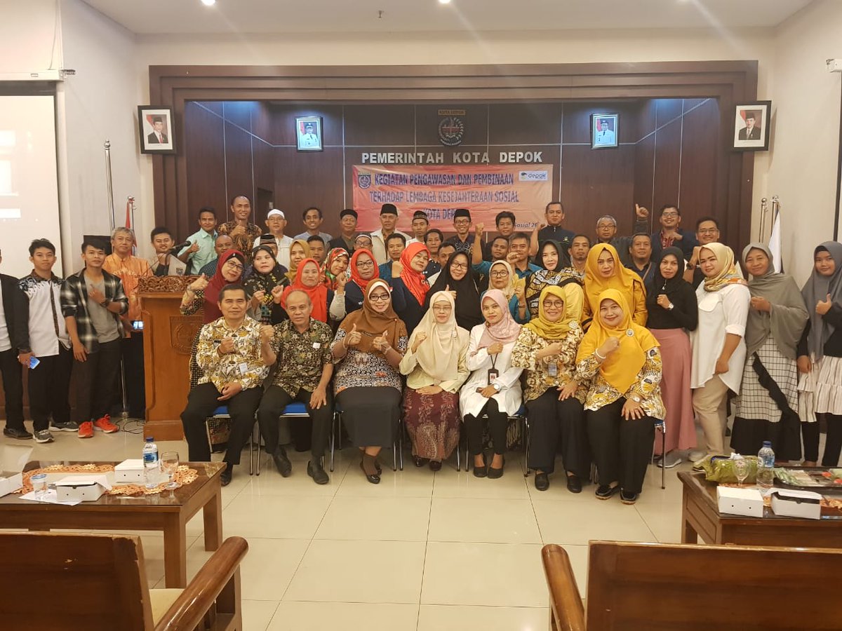 DINSOS KOTA DEPOK tweet media