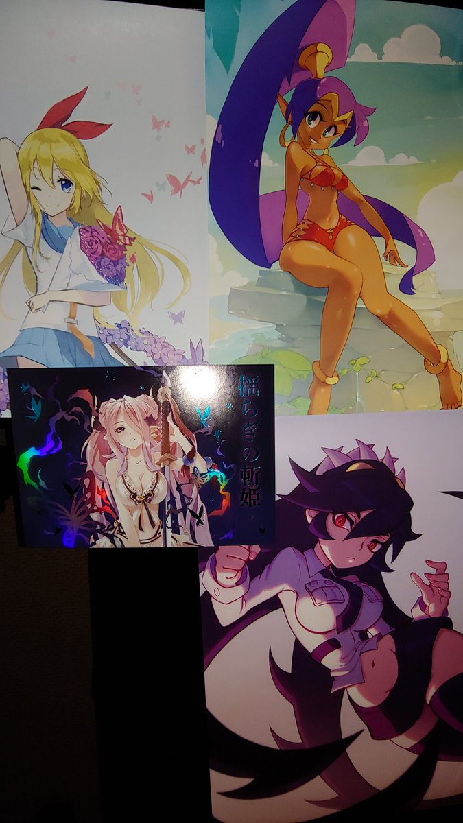 And all the rest of my prints I got from Anime Expo. I always tell myself that I'm not buying anymore prints because of wall space but its so hard when I see so much great art. 
