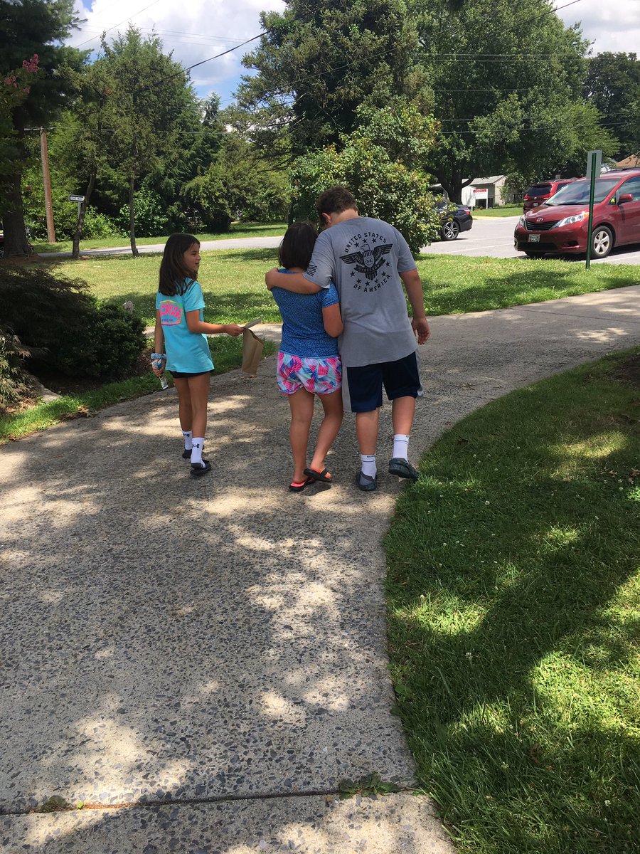 GoodShepherdMD's tweet photo. On Day 1 we made binoculars to look for God. We think you will be able to see God in these photos even without the binoculars. #vbsisthebest #vbs #elca #demdsynod #goodshepherdmd #groupvbs @groupvbs #roarvbs https://t.co/Jv8Fxgr5m8