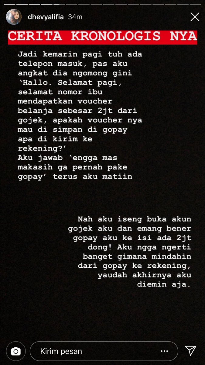 kalungemas_'s tweet photo. GUYS HATI HATI YA TEMEN AKU BARU KETIPU. BOLEH SHARE DAN TAH @gojekindonesia SUPAYA DI BACA YA:). https://t.co/q9bE4DWW7P