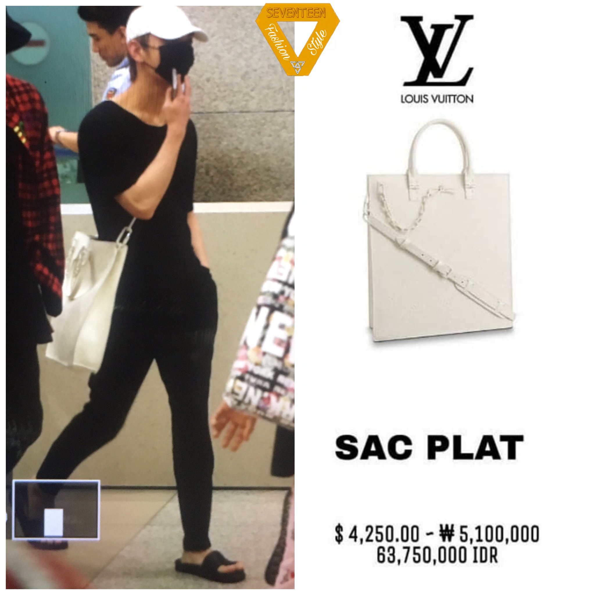 Seventeen Fashion en Instagram: “Jeonghan wore Louis Vuitton