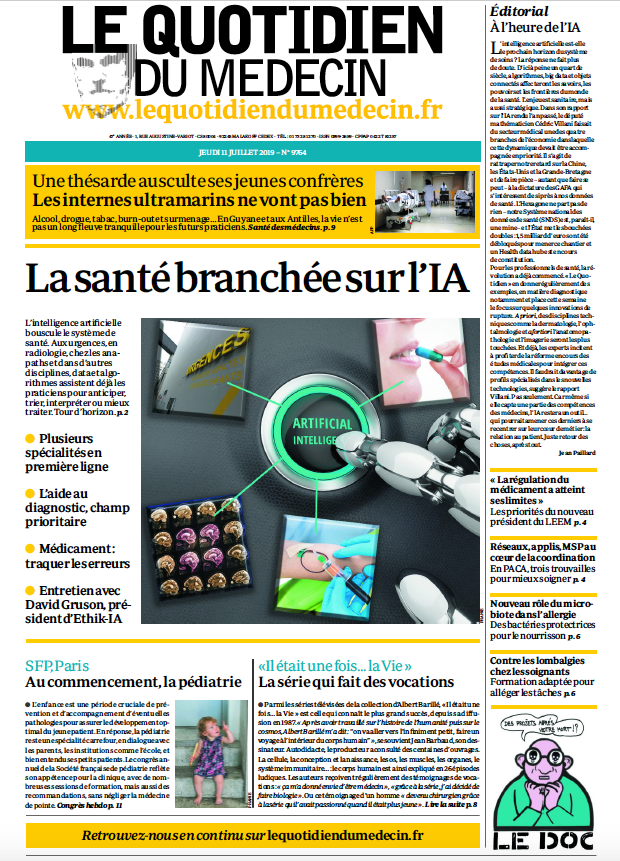 leQdM's tweet photo. A la Une du QDM : Comment l'intelligence artificielle stimule la santé
https://t.co/TvGgazOdLW https://t.co/QDNgo4uuhc