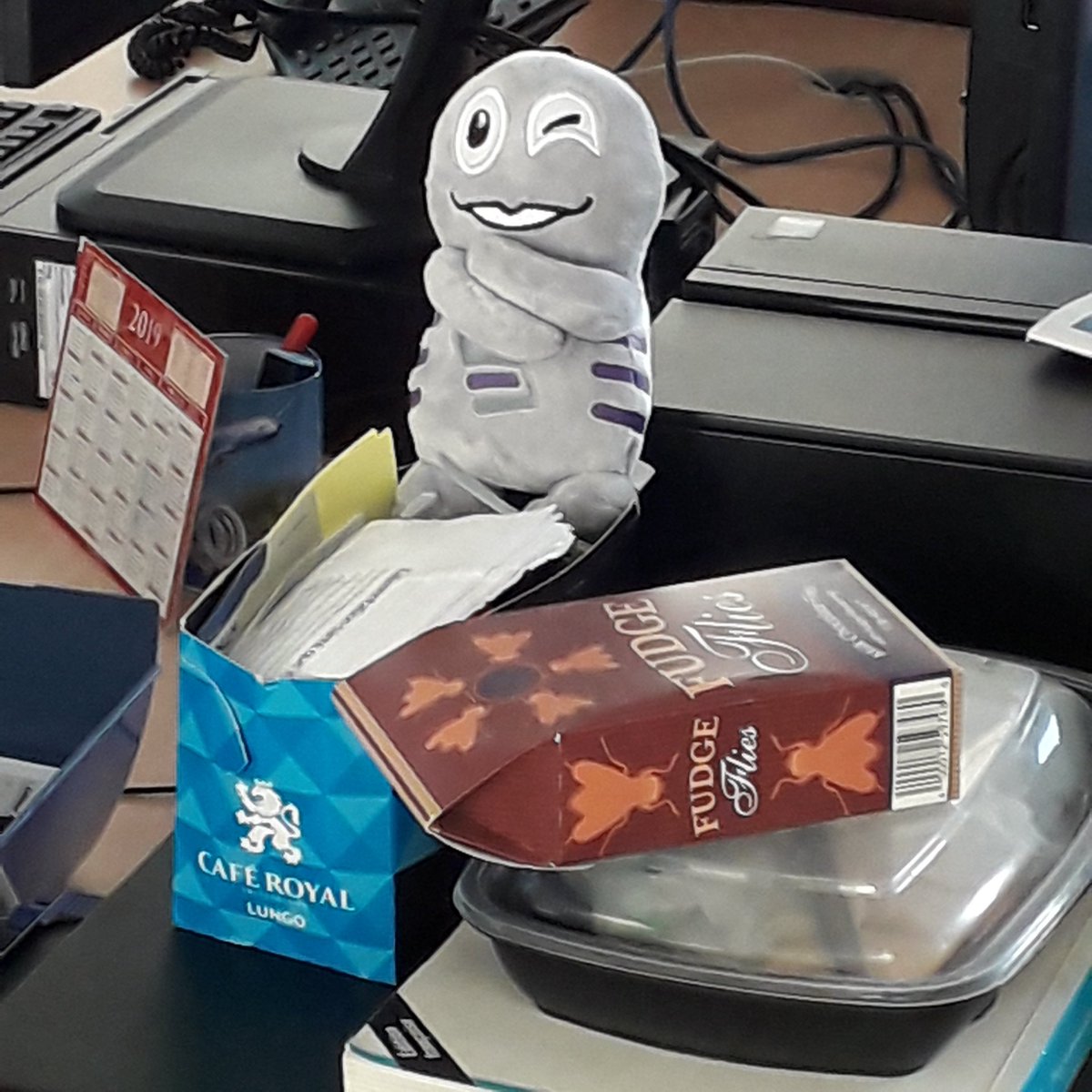 SullyGroup's tweet photo. Camély est de partout, même en mission chez nos clients et elle rayonne de bonheur🤩
#camely #mascotte #sullywell https://t.co/yCM4mA1BY7
