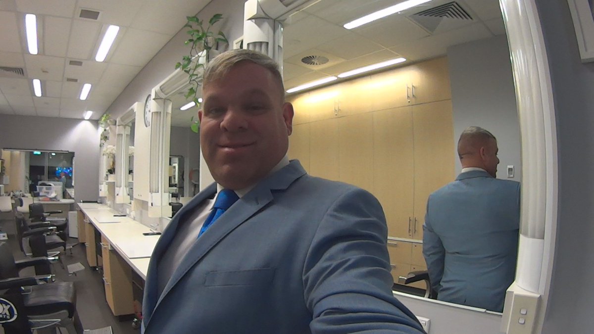 pauljupham's tweet photo. In the make-up room @FOXSportsAUS getting ready for my live #boxing chat @FOXSportsNews. #NotMuchToWorkWith #KhanDib #BrowneLittle #HornZerafa #PacquiaoThurman #TszyuRitchie https://t.co/0bGcRq3YO3
