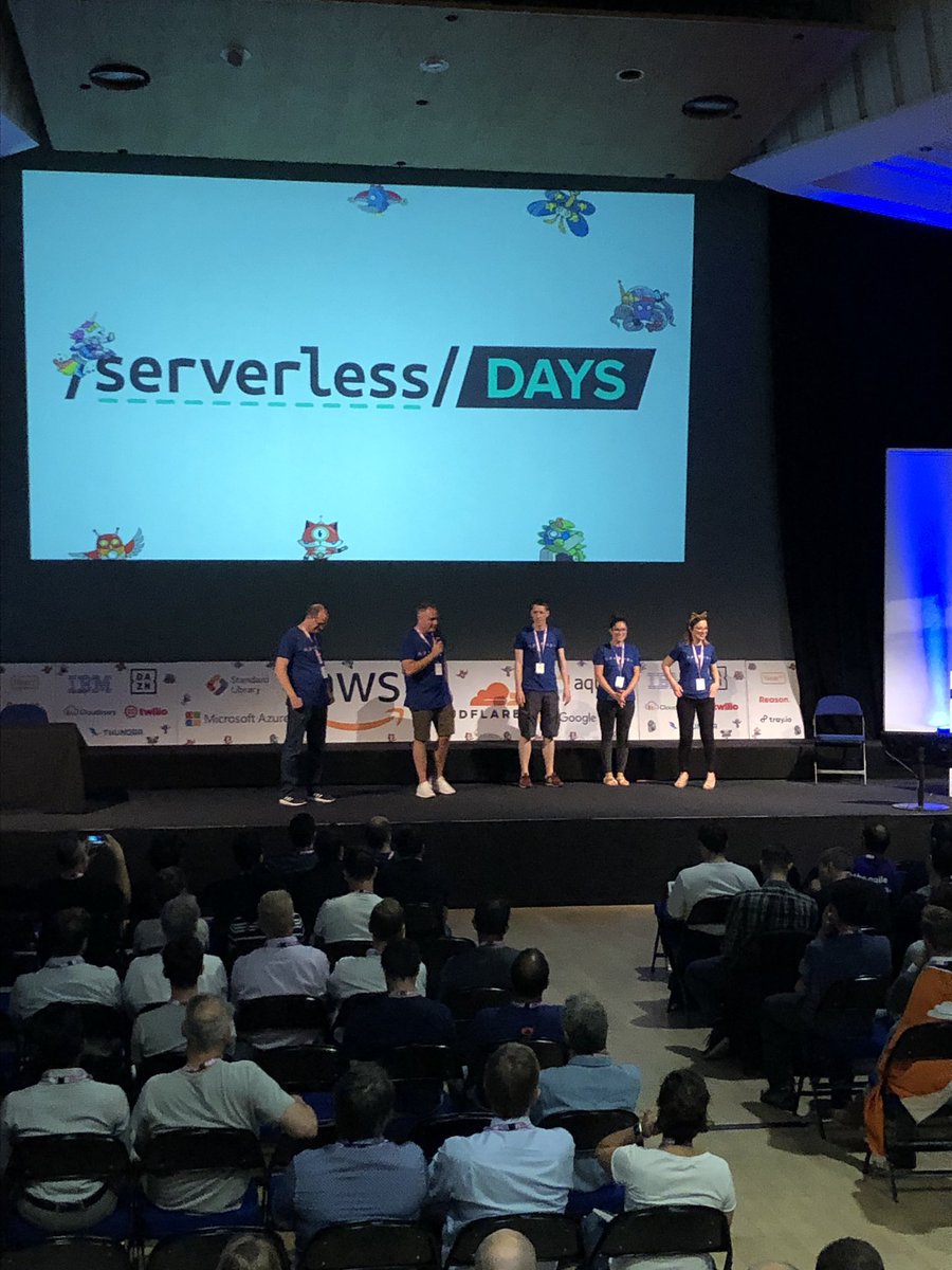 slszone's tweet image. Serverlessdays London 2018 is happening right now! Fantastic first keynote talk on wasm+wasi+wasicore+wasmtime with @mozilla duo @linclark and Till Schneidereit. #serverlessldn #wasm #conference