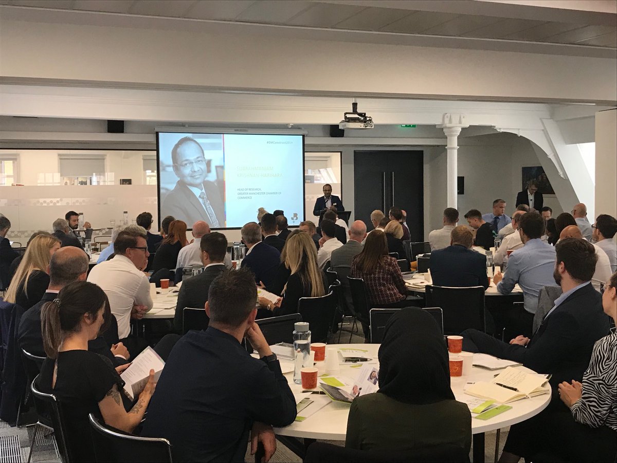 gmchamber's tweet photo. The Construction Pipeline between 2019 and 2022 is worth £8.67 billion in GM. Housing and infrastructure projects make up 75% of the Pipeline. #GMConstruct2019 https://t.co/IFonN6ZCXp