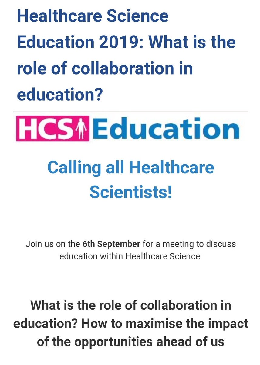 girlymicro's tweet photo. Come join us on 6th September for #HCSEd19 

@catherinemross
@Mammacoffee @WeHCScientists
@WeBMScientists @NicoBalders
@StaffsBMS @DavidRWells
@Angelafifty @NSHCS
@sandieatwork @HeadNSHCS
@drsuefergy @helenbevan @CSOSue @hornej13 @Laird_Admiral 

https://t.co/IpakWQROUD https://t.co/MDXGnXUjBX
