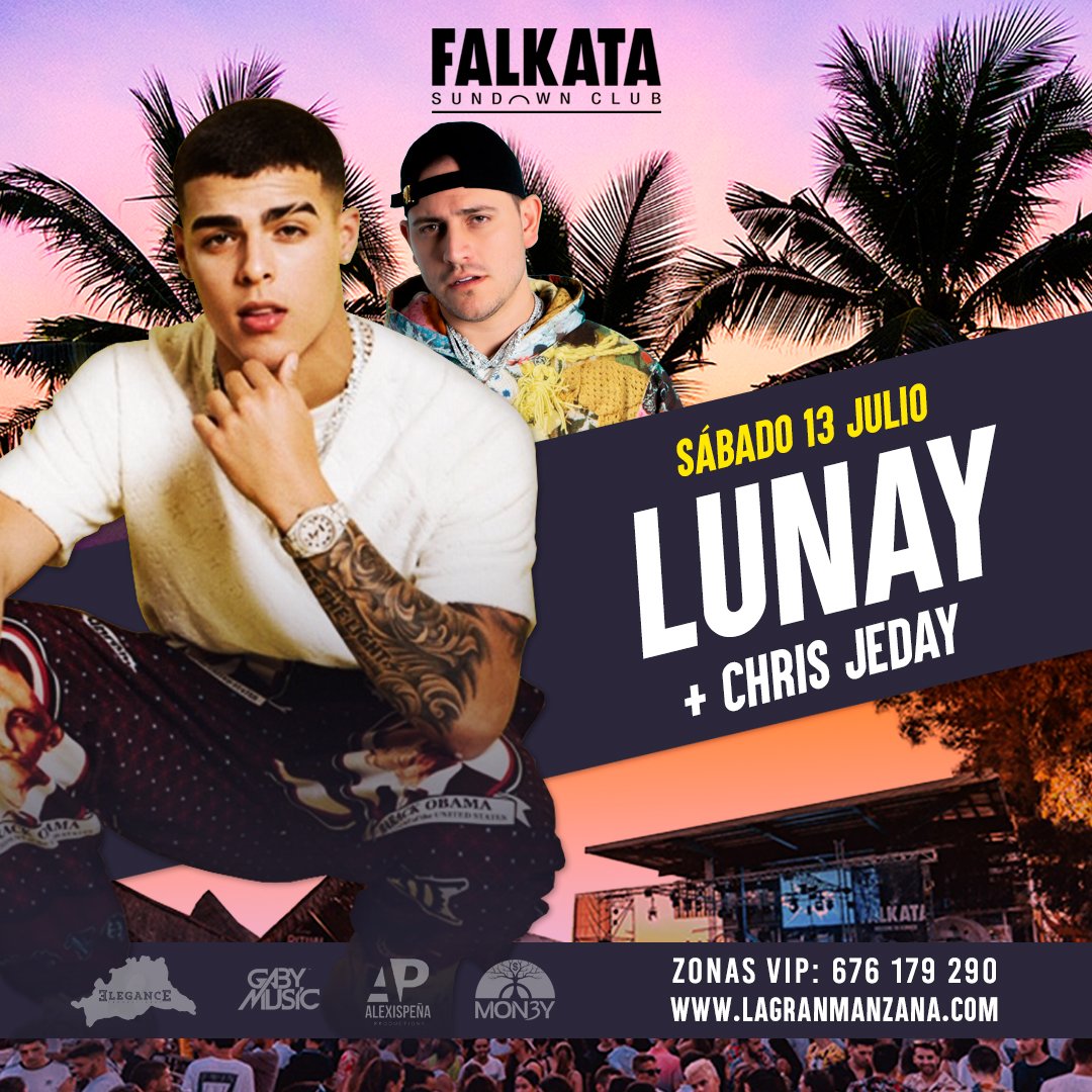 Desde Puerto Rico ✈️🇨🇺 llegan a la Playa de Gandia… ¡LUNAY Y CHRIS JEDAY! 

¿Os unís al fiestón? 

#Falkata #Playa #Gandia #Valencia
#LaGranManzana