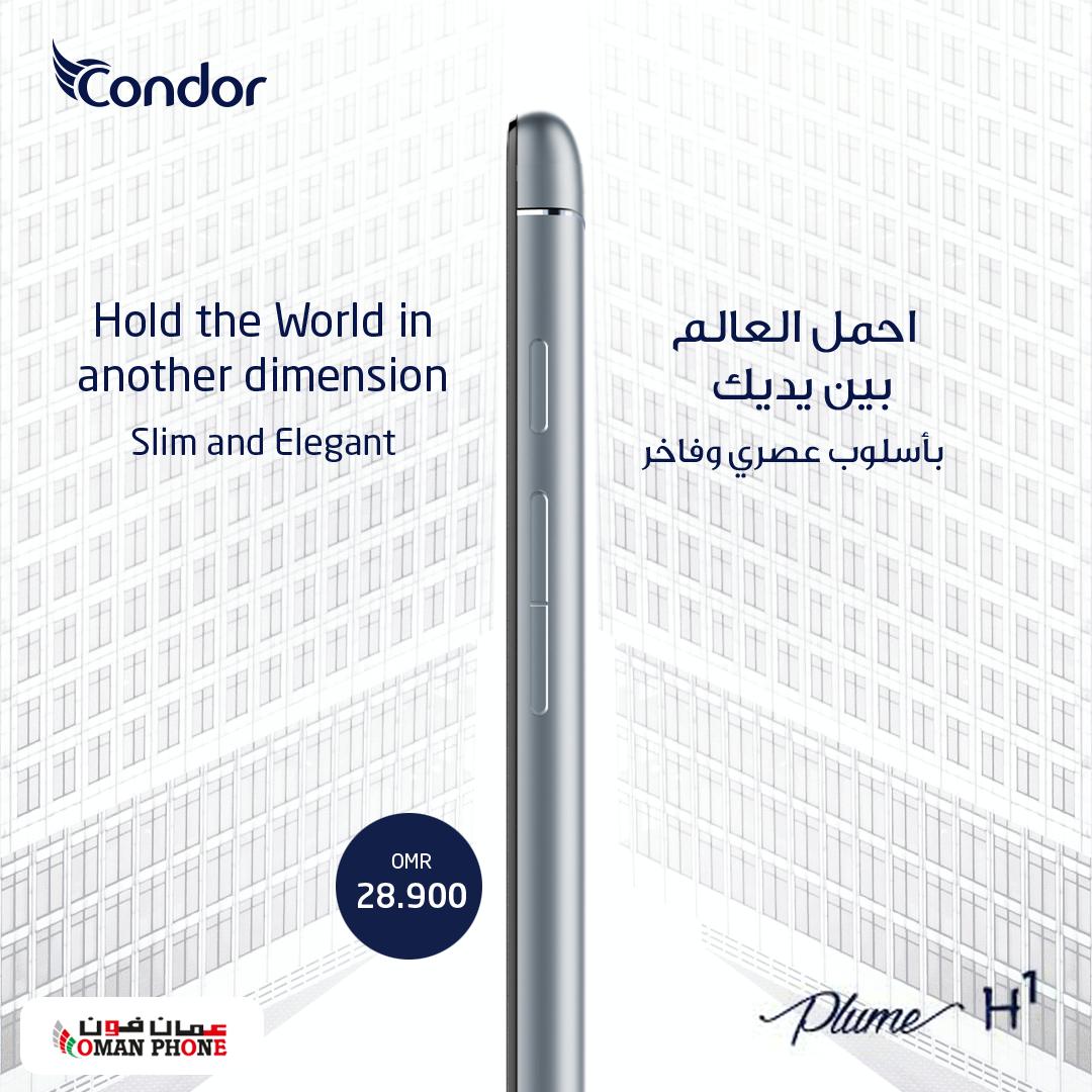 condormobileom's tweet photo. تبحث عن هاتف عصري، بسعر مناسب؟
Plume H1 هو الخيار المناسب لك
متوفر في جميع فروع عمان فون
Looking for an elegant phone with an affordable price? 
Plume H1 is the right choice.

available at Oman Phone outlets

#Oman #Muscat #Condor #CondorMobile #AndroidMobile #Plume H1 https://t.co/APuJAKepxj