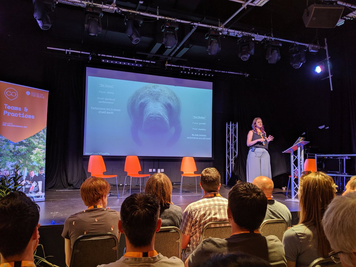 cornishcoder's tweet photo. Great advice from @HotCupOfTeaPls : Substitute a Goal for a Journey. Be happy - > Become happier. #agileotb https://t.co/C6iLzQ5SIw