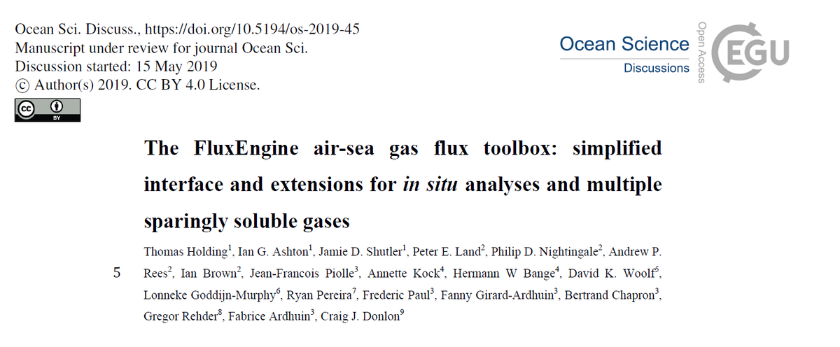 BonusIntegral's tweet photo. We use #FluxEngine to assess air-sea gas exchange in the #BalticSea!

It is incredible what you can do with this toolbox. Check it out --> 
https://t.co/VOBUWfZdx1
https://t.co/T3kk0BKpFp

 Thanks @jamieshutler et al. https://t.co/xoa8NWFDsj